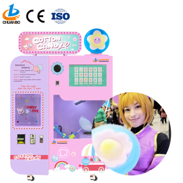 SweetBot: The Automated Cotton Candy Kiosk, Automatic Cotton Candy Vending Machine