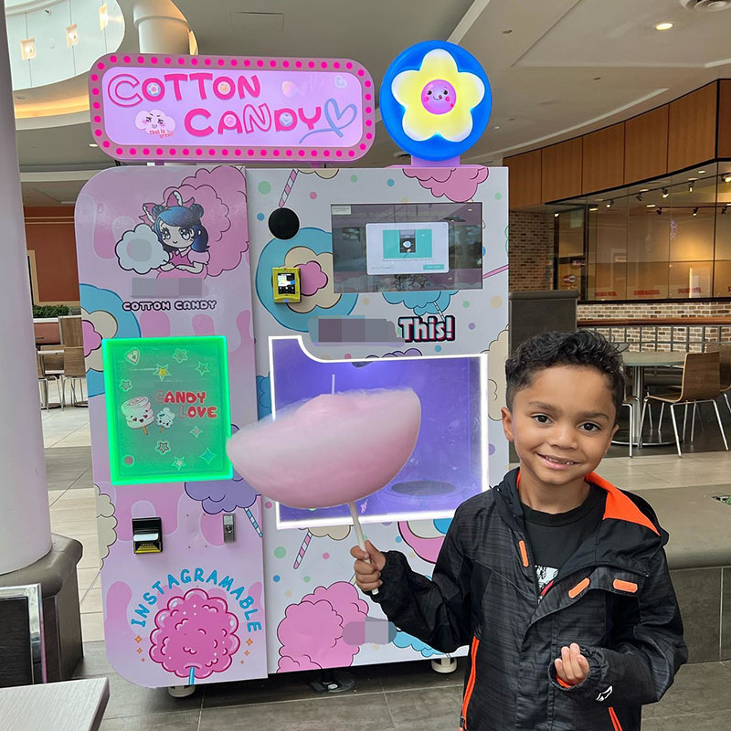 Chuanbo Cotton Candy: Revolutionizing the Automated Retail Experience