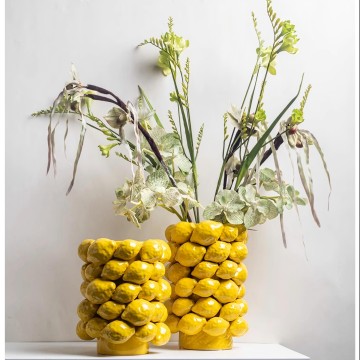A Breathing Ceramic Lemon Vase Belonging to Yalang Home
