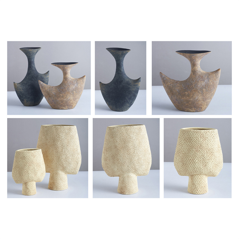 Yalang Home Decor Flor de Cerâmica em Formato Especial 02