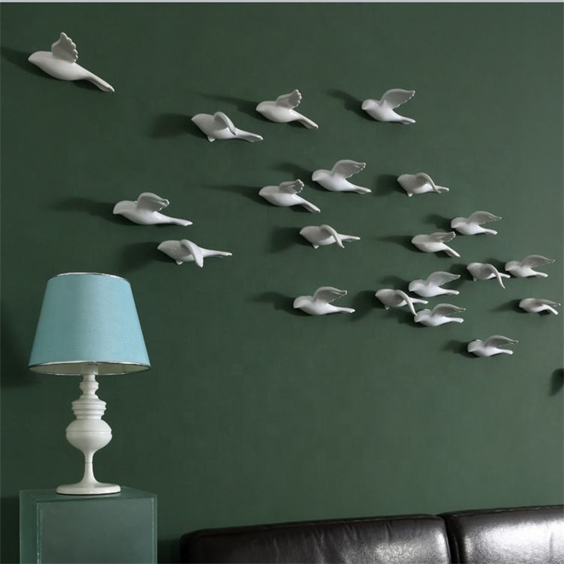 Ceramic Flying Bird Wall Decorations - Could They Be The Creative Choice To Brighten Up The Wall?