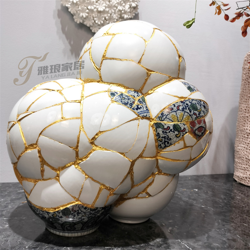 Customized Ceramic Art Decor Items: The Beauty of Fragmentation and Renewal in the Kintsukuroi Craft