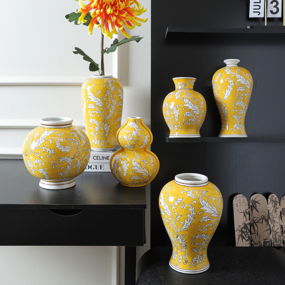 Blue and White Porcelain Vases: Hand - Painted Floral & Bird Designs for Home Decor | Unique Chinese Art