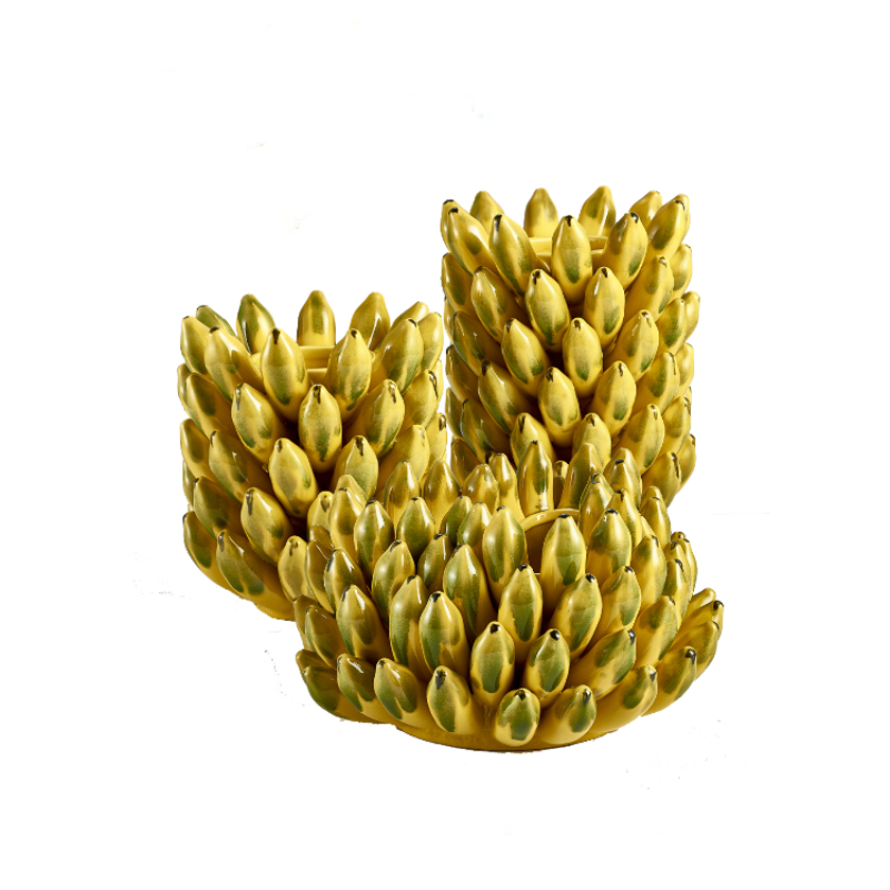 Vases en céramique fantaisistes en forme de banane - 8