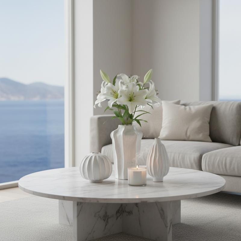 Textured Ceramic Vase Set  Rustic & Contemporary Style  Perfect for Dried Flowers  Bulk Order Discount