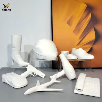 Custom Ceramic Suspended Art Installations | Bespoke High-Gloss Porcelain Mold Manufacturing