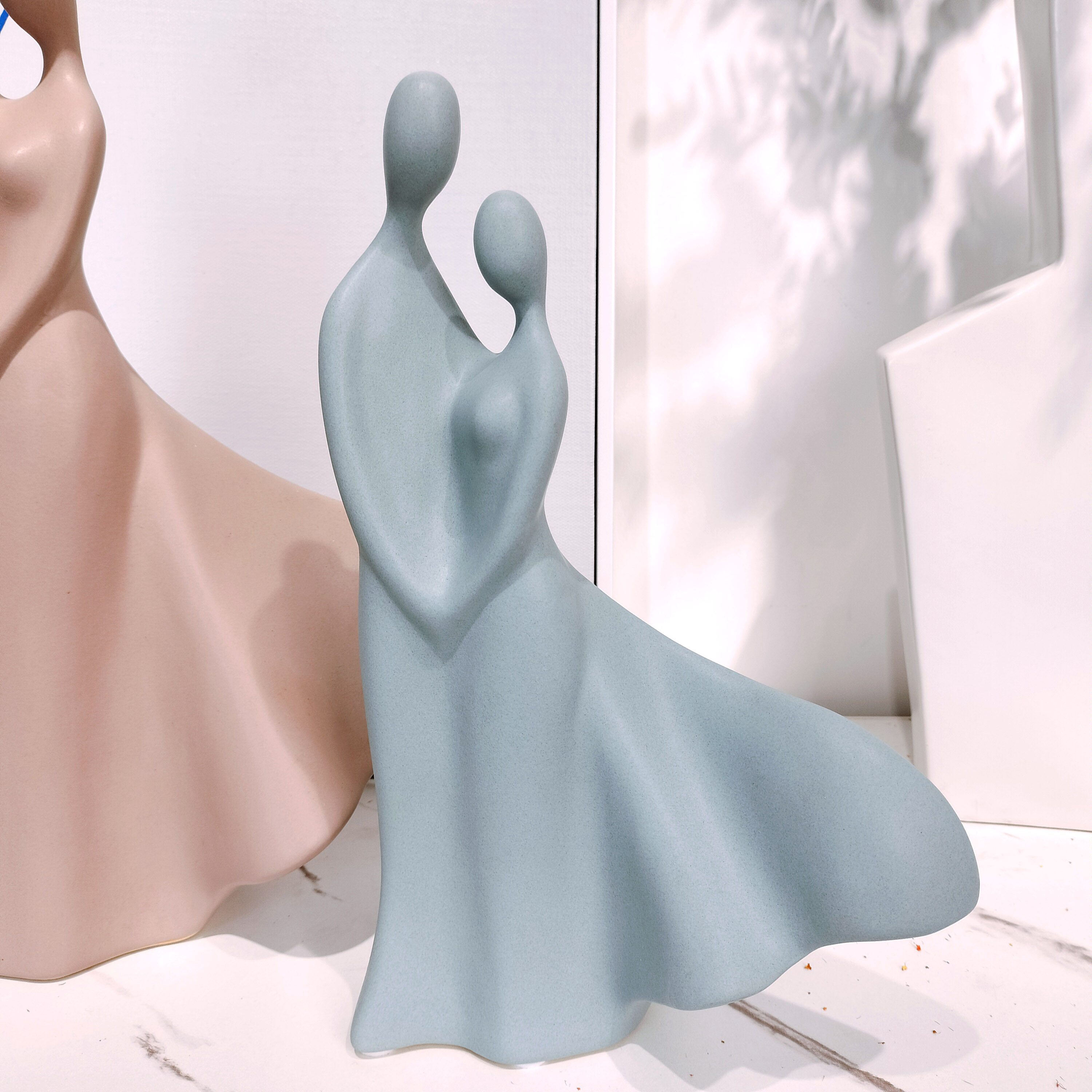 luxury-matte-blue-ceramic-figure-hotel-decor