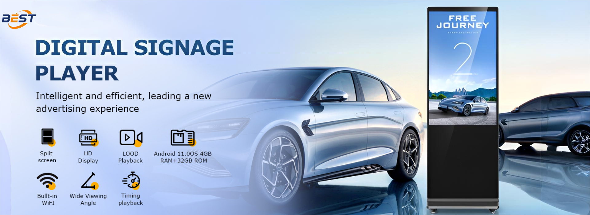 Indoor Standing Digital Signage