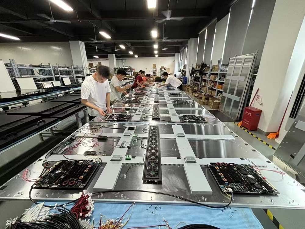 Powers German Retail Transformation with 600 High-Brightness Window Displays Precision Manufacturing Excellence Captured in Exclusive Production Footage