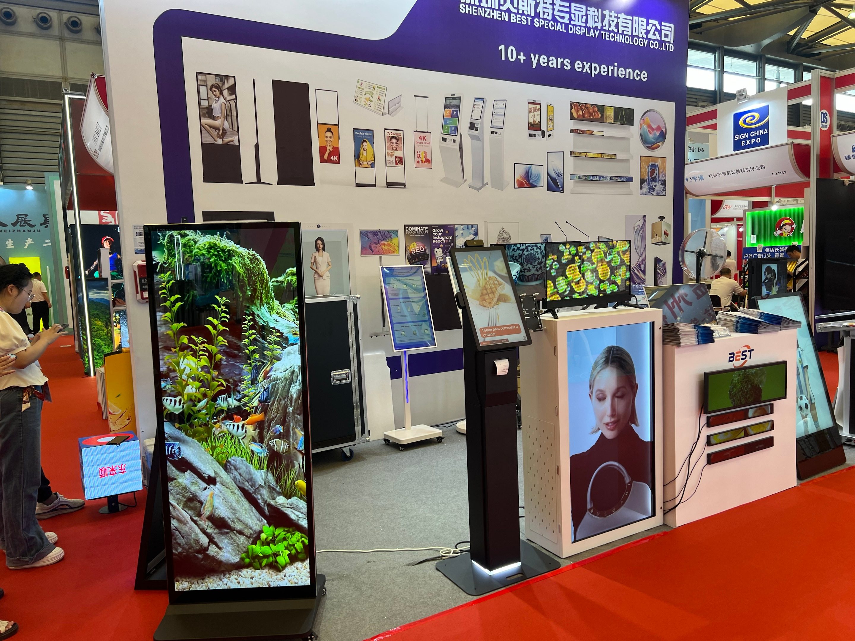 We Shine at Shanghai International Smart Display & Digital Signage Expo 2025, Leading Innovation with Cutting-Edge Digital Signage Solutions