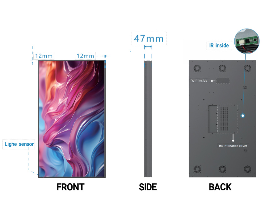 high-brightness window display screen (3)