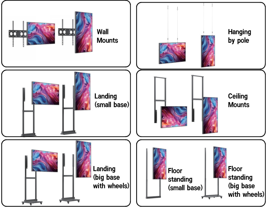 high-brightness window display screen (8)