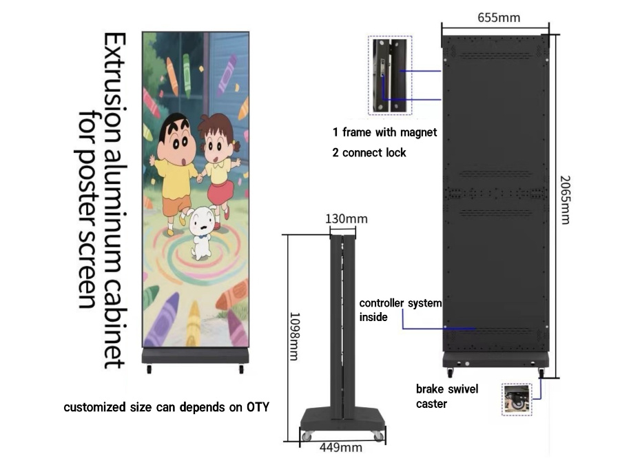 LED Electronic Poster Screen (2)