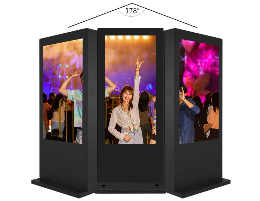 Outdoor floor standing digital signage (2)