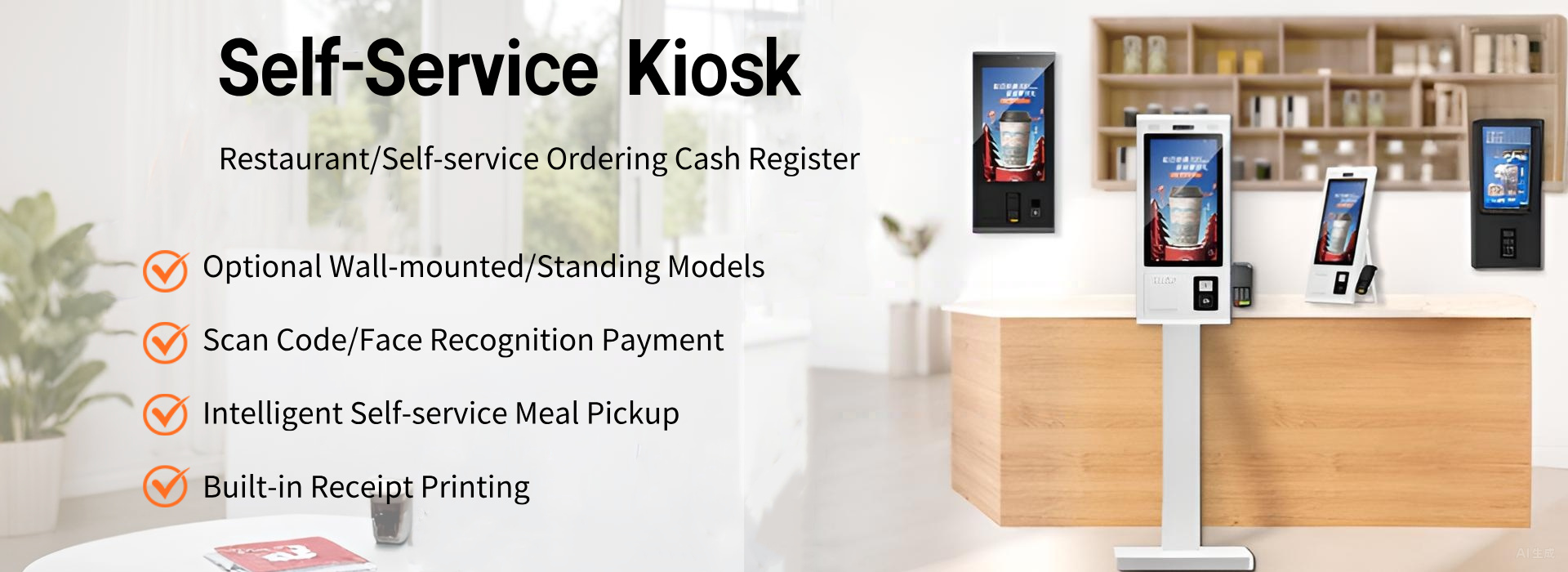 Self Service Ordering Kiosk