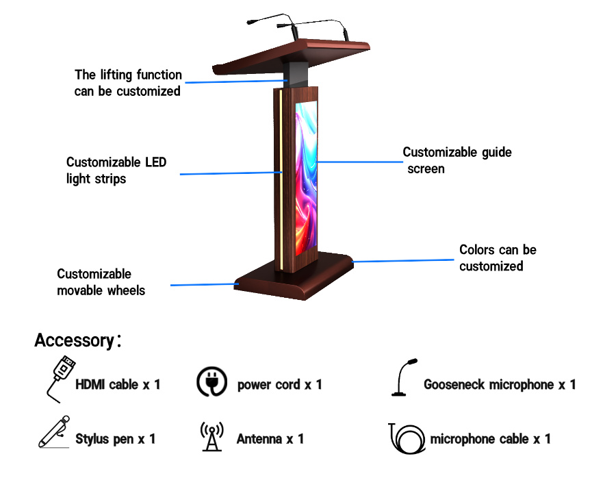 Multimedia Podium 3