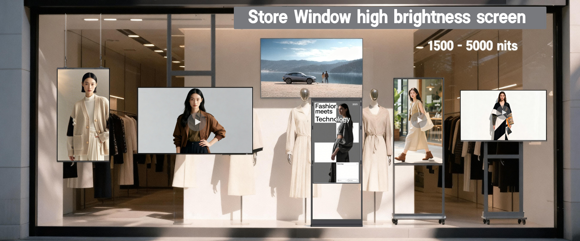 Stretched Shelf Screen