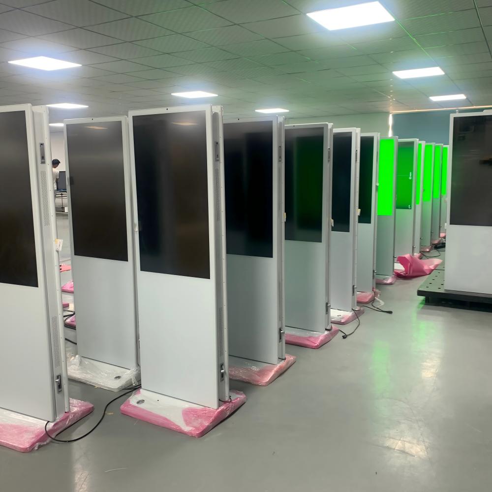 Behind the Berlin Order of 48 Units: How Our Double-Sided Digital Signage Comes to Life on the Production Line