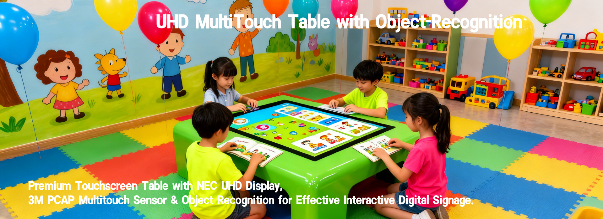Table tactile interactive