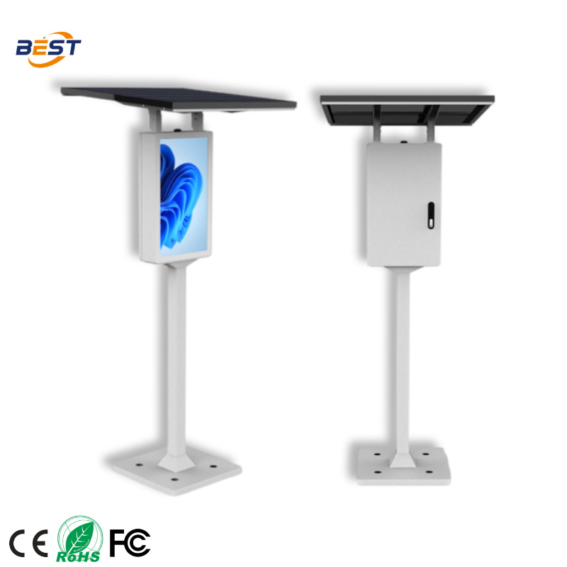 Solar Outdoor Advertising Display | Zero Wiring, Zero Bill