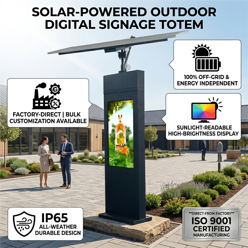 Solar Tracking Digital Signage