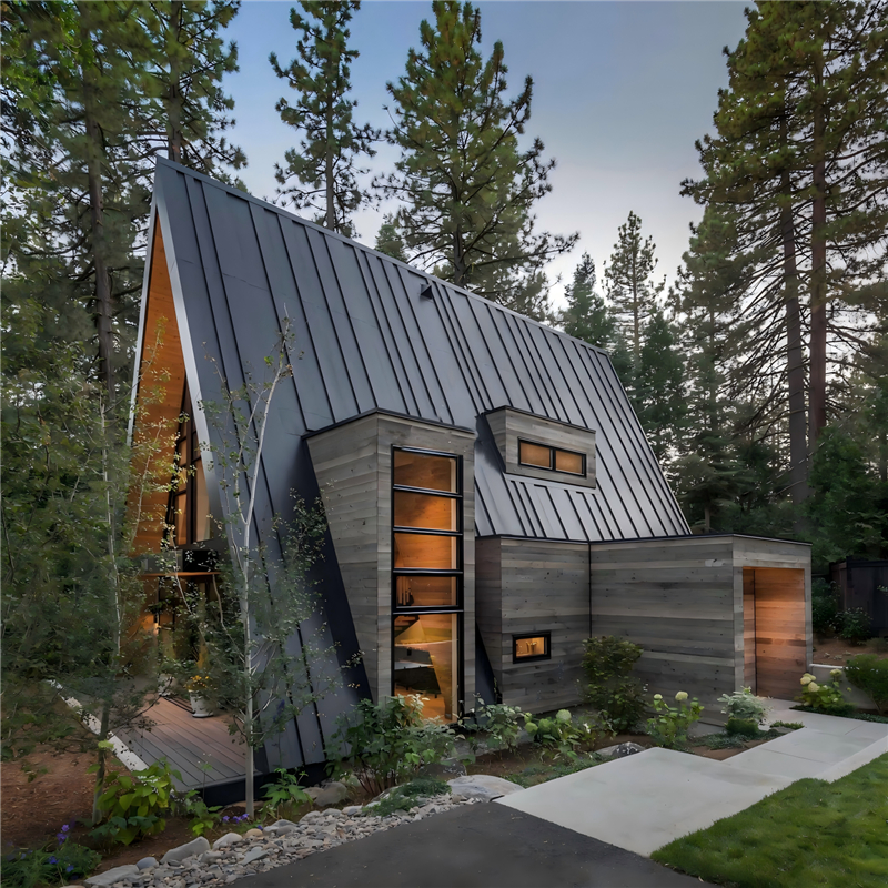 Triangular Modular Detachable Integrated House