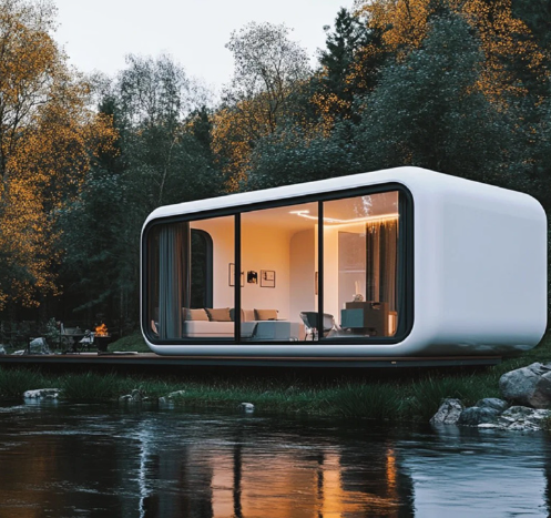 Liansheng Assembly Presents 2025’s Smart Compact Living Choice Buy Push-Pull Apple Pod House Online