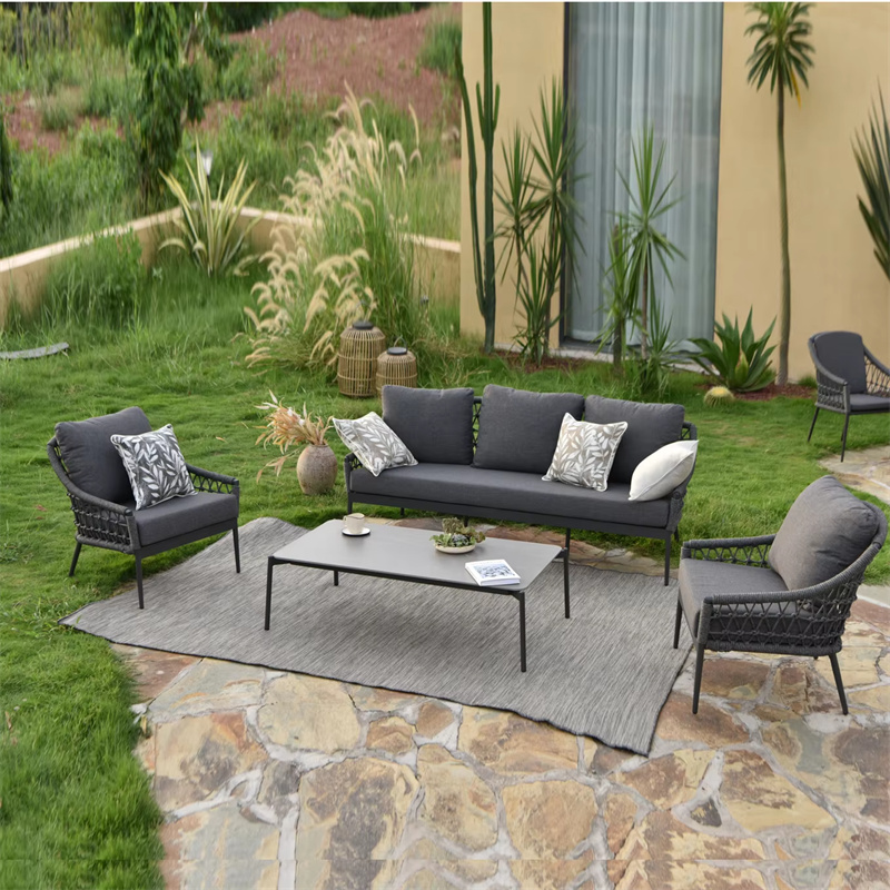 Aluminum Patio Furniture Set for Balcony Leisure
