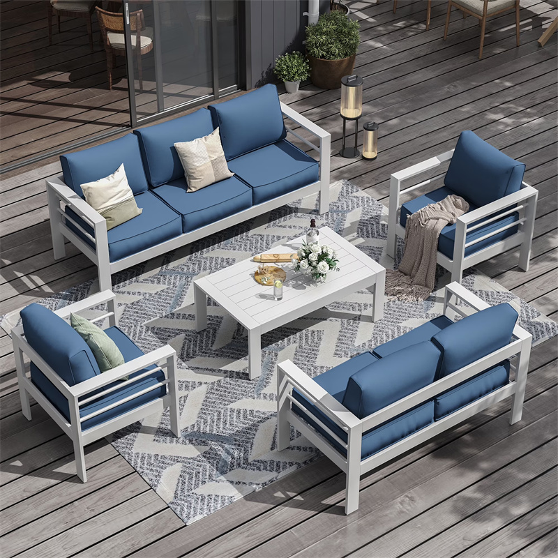 Aluminum Patio Furniture Set for Commercial Patios & Cafés