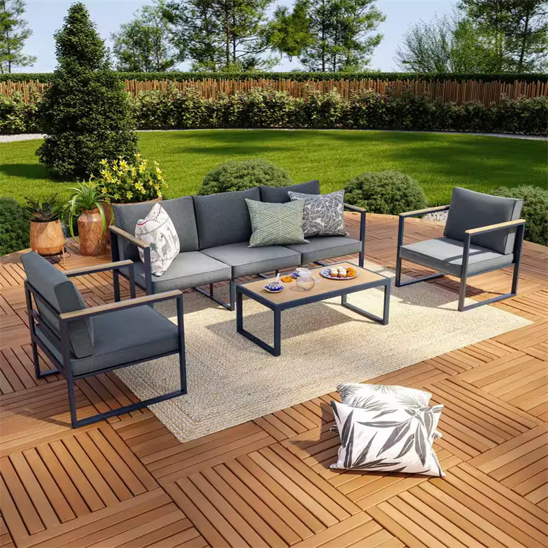 Aluminum Patio Furniture Set for Garden Gatherings