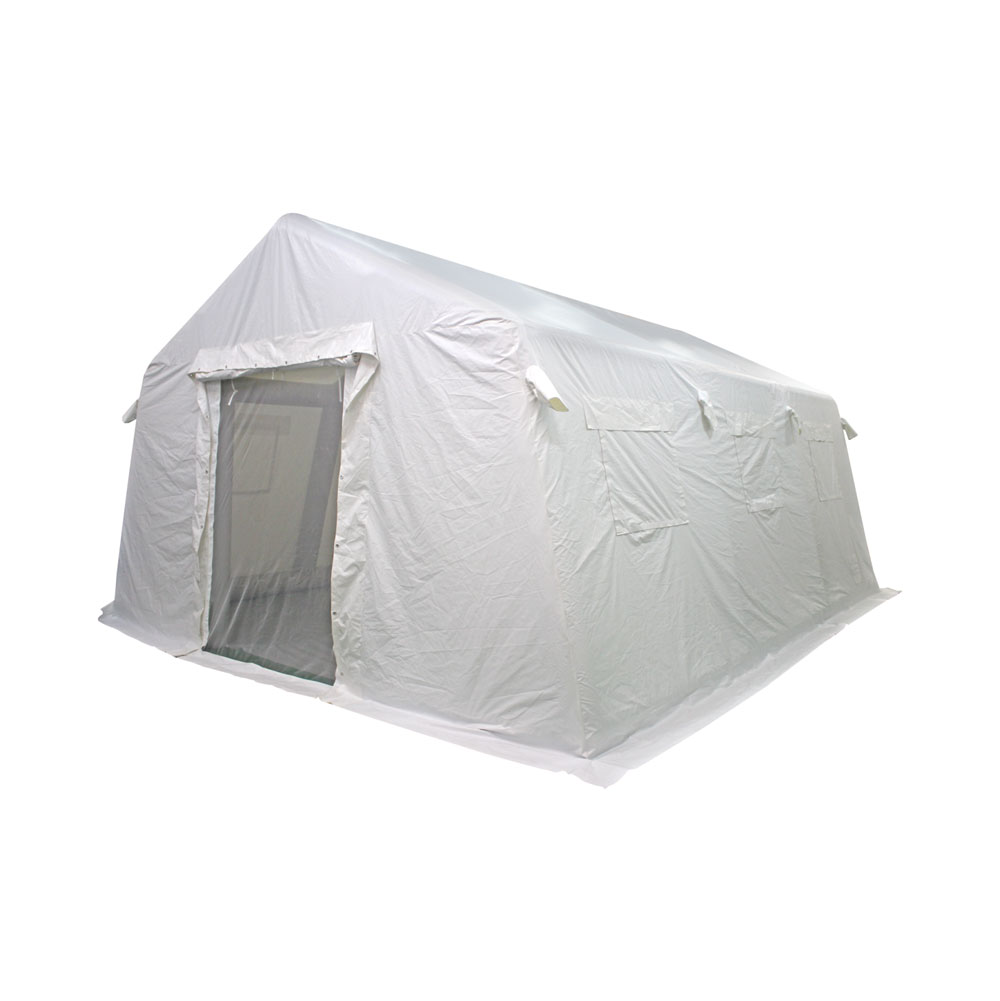 Emergency inflatable tent for disaster relief meeting CPAI-84 Level 5 flame resistance standard