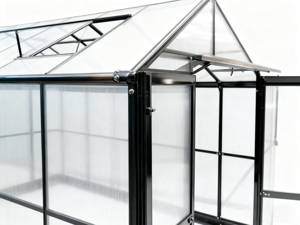 Polycarbonate All Weather Translucent Greenhouse detail