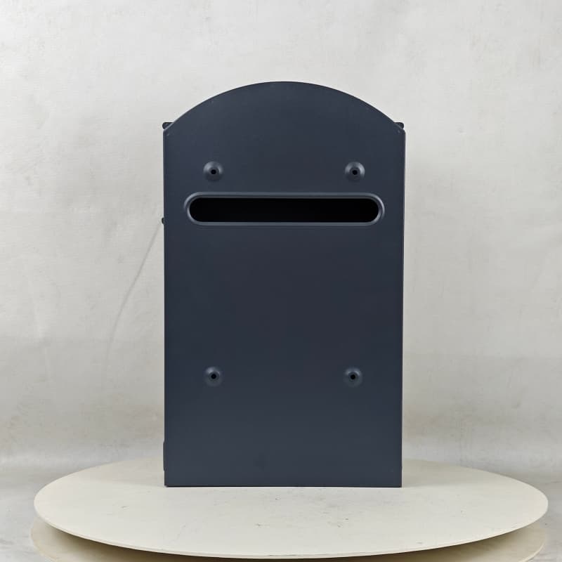 Wall Mount Locking Metal Mailbox