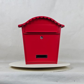 Wall Mount Locking Metal Mailbox