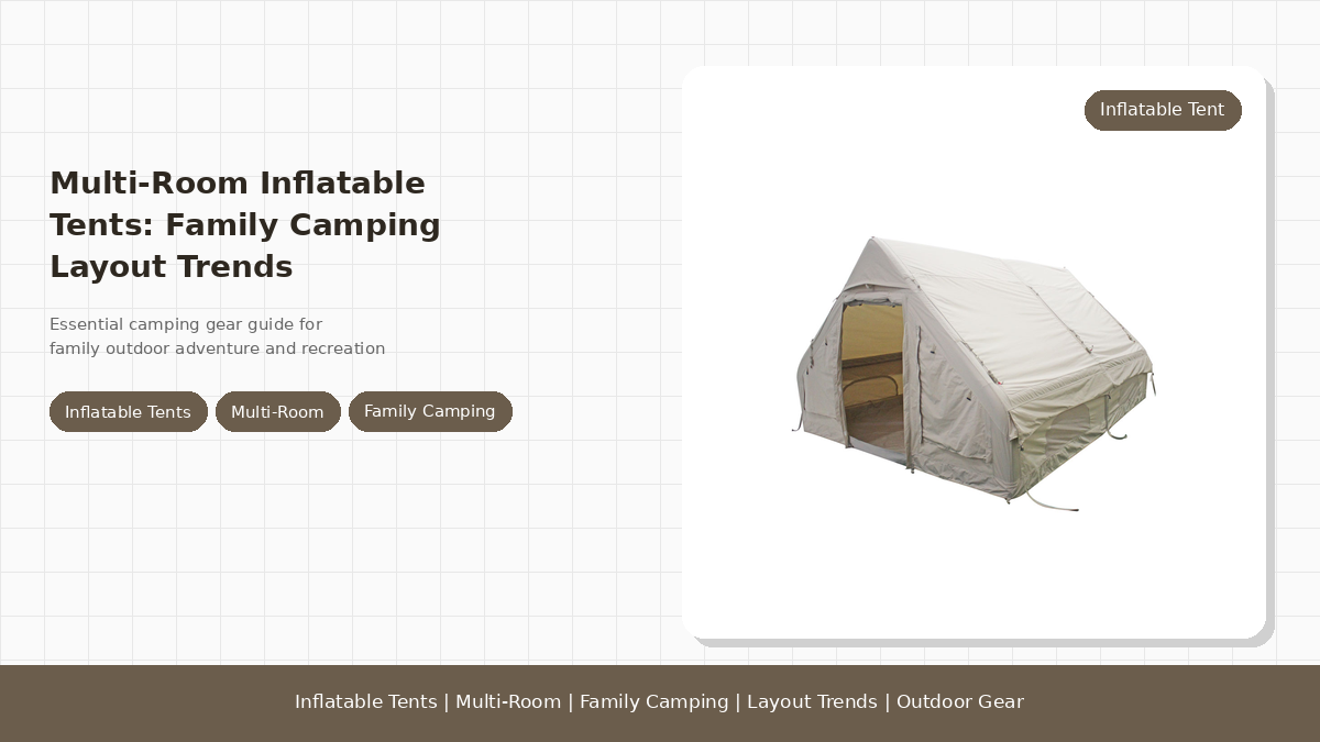 Multi-Room Inflatable Tents: Family Camping Layout Trends