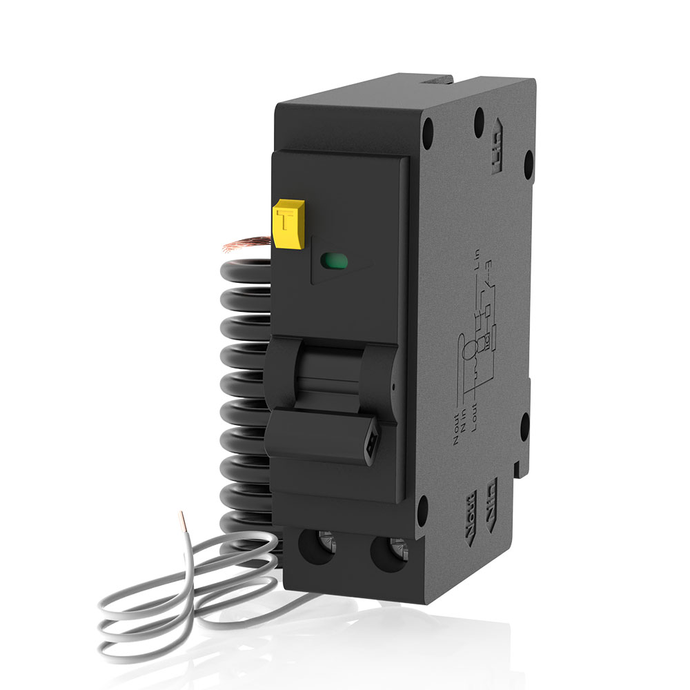 Disjoncteur différentiel enfichable 10 kA TDR12