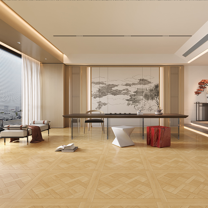 Platane Wood MB800YZ003 Wood Grain Texture Tile (Versailles wood grain)