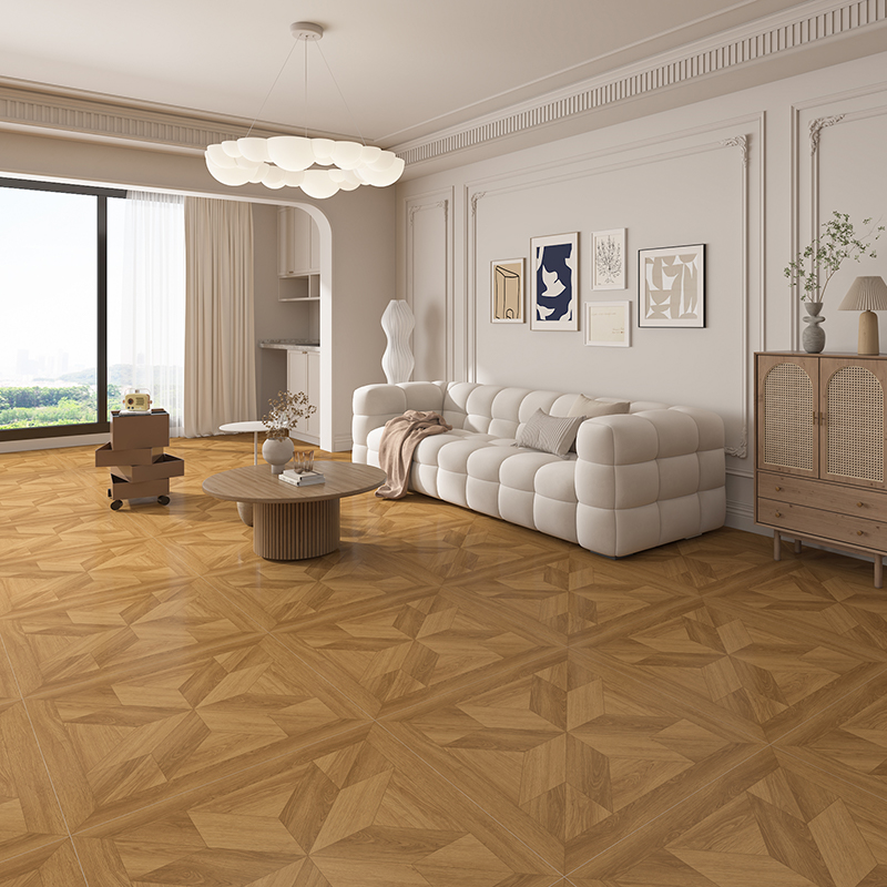 Thai Teak MP800H005 Matt Wood Grain Texture Tile (French wood grain)