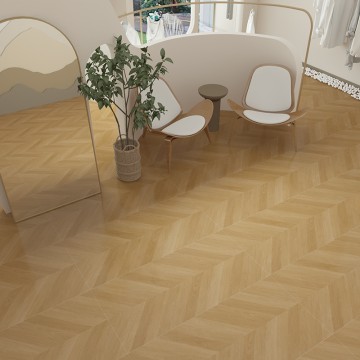 Golden Oakwood MY612H003 Wood Grain Texture Tile (Fish bone grain)