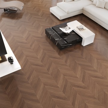 Poplar Wood MY612H006 Wood Grain Texture Tile (Fish bone grain)