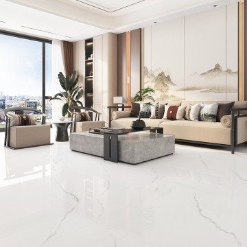 Milan White TF918L001 Anti-Slip Glaze Parent-Child Tiles