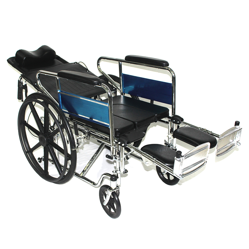 Medical Reclining Commode Wheelchair with High Back (5).jpg