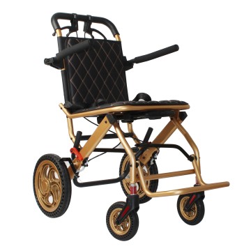 Premium Aluminum Foldable Travel Wheelchair for Airplane