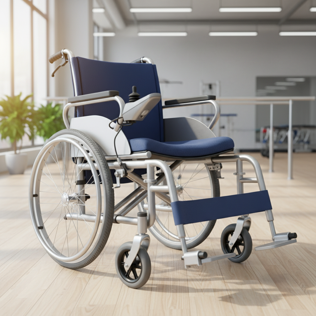 Aluminum Alloy Wheelchair For Rehabilitation Centers