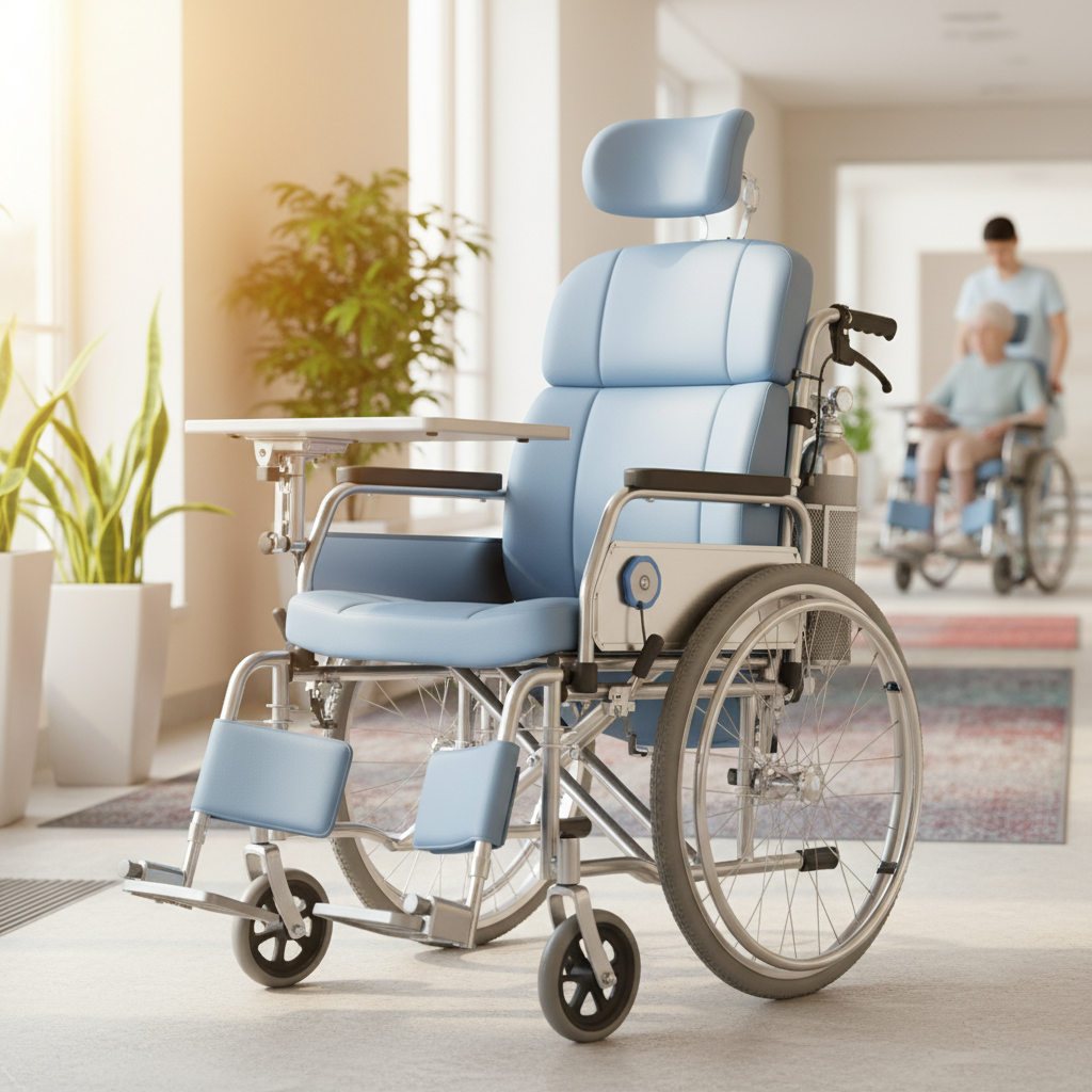Hospital Wheelchair For Nursing Home Facilities