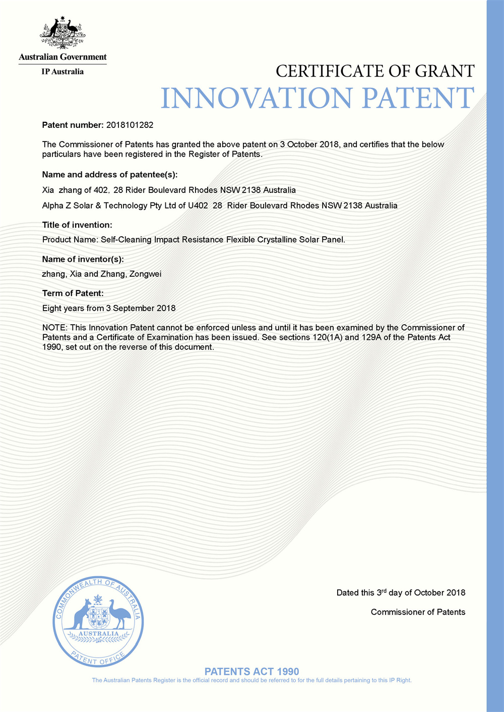 Certifikatat tona05