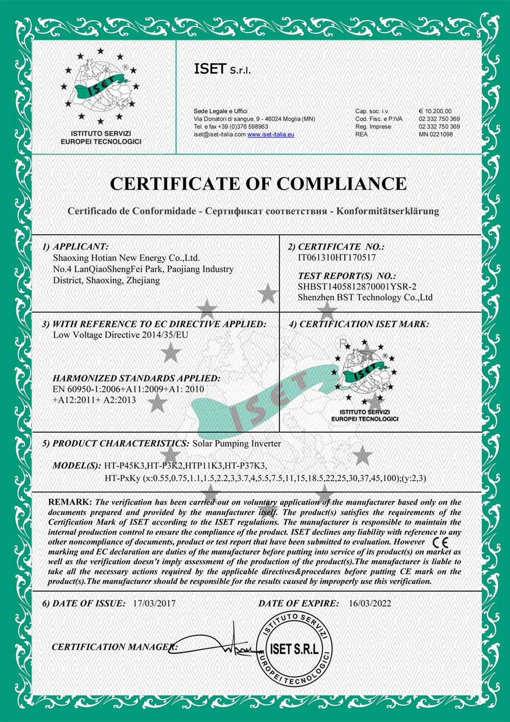 Certifikatat tona18