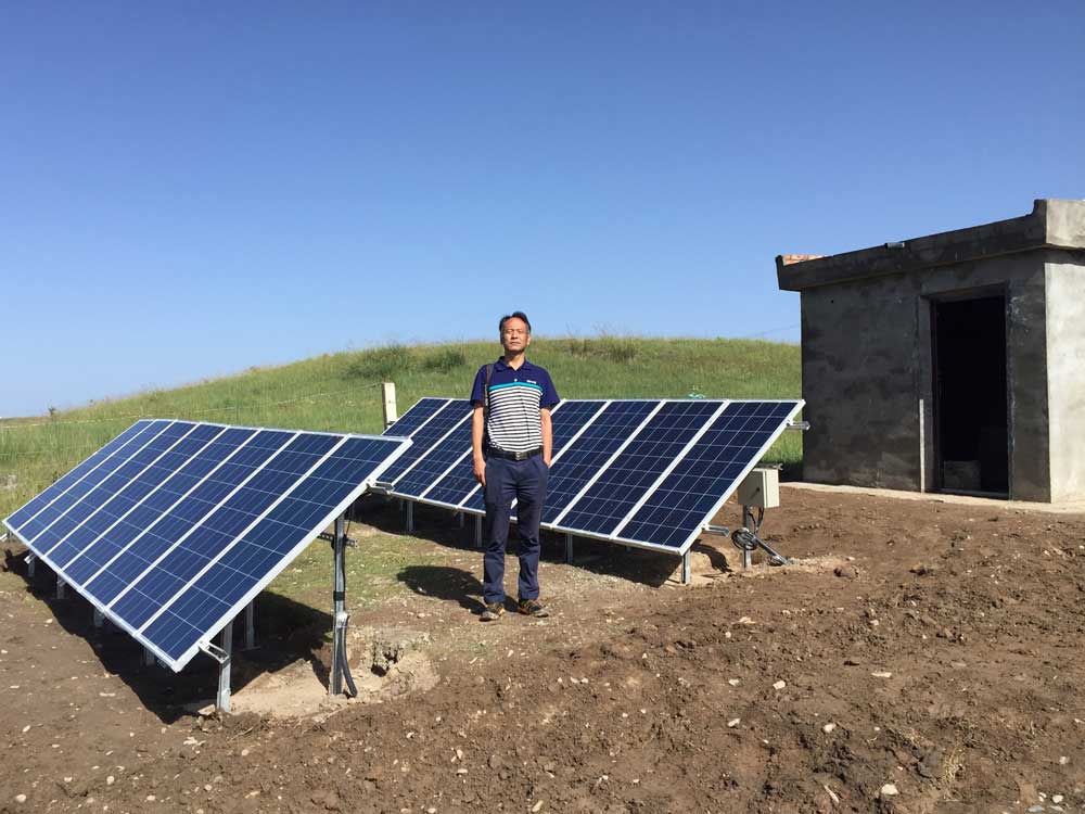 The Solar Pumping System of Go Solarv has Been Installed in Tongde City, Qinghai Province