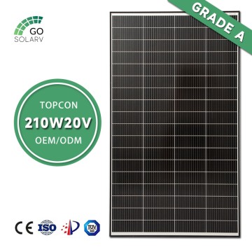 د کینګ کانګ EC لړۍ سولر پینلونه 210W20VTOPCON مونوکریسټالین