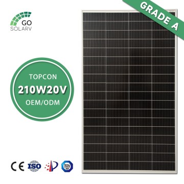 د کینګ کانګ EC لړۍ سولر پینلونه 210W20V TOPCON مونوکریسټالین
